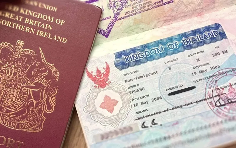 tourist visa thailand 2