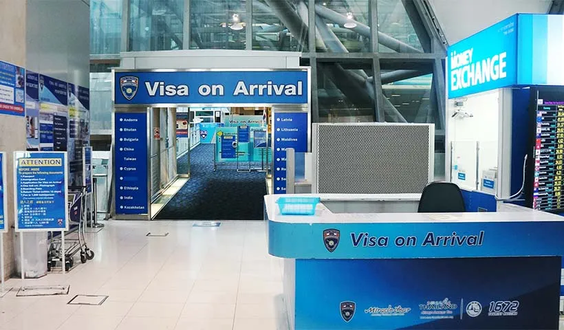 thailand visa on arrival