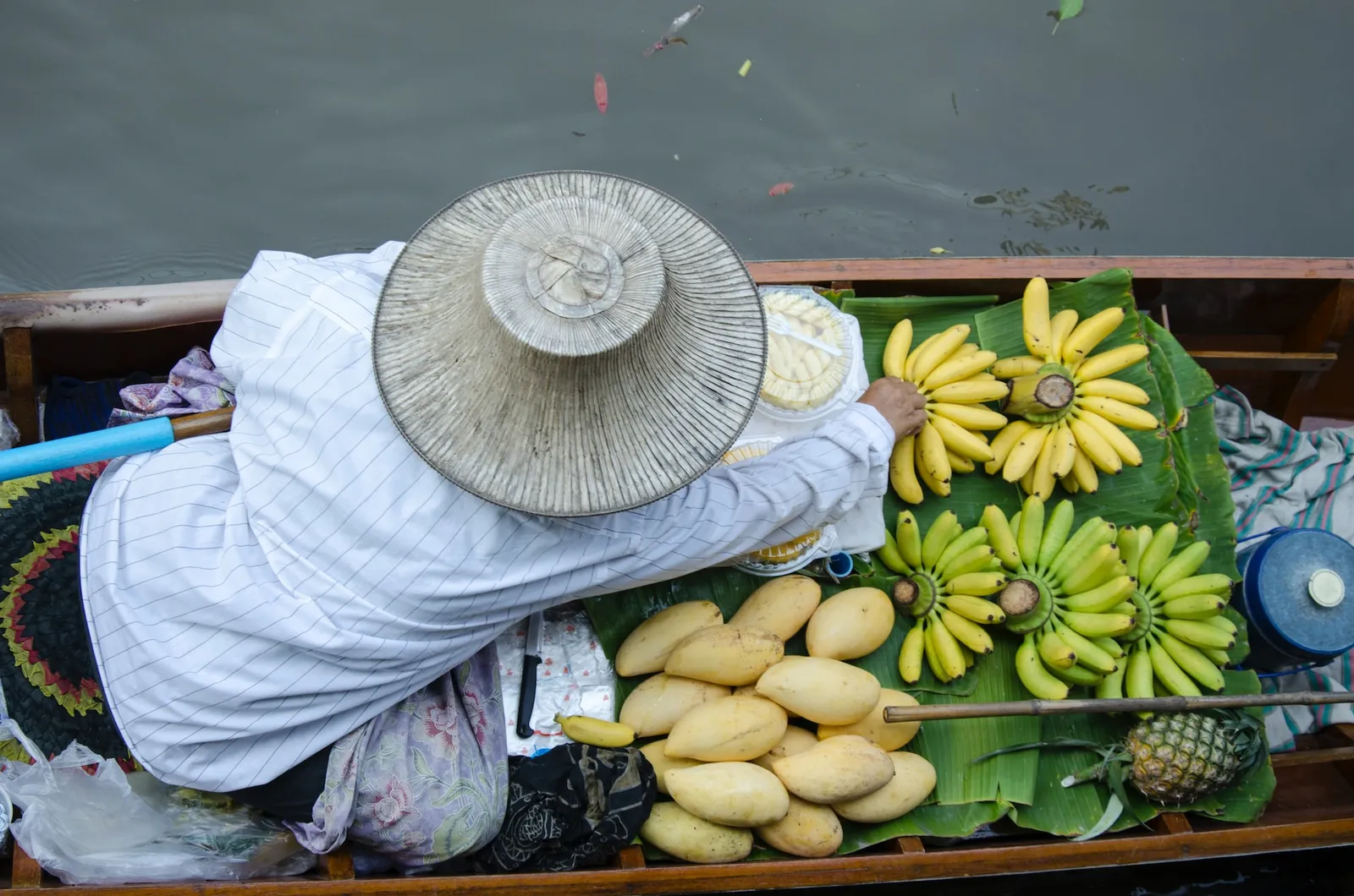 thailand floating market