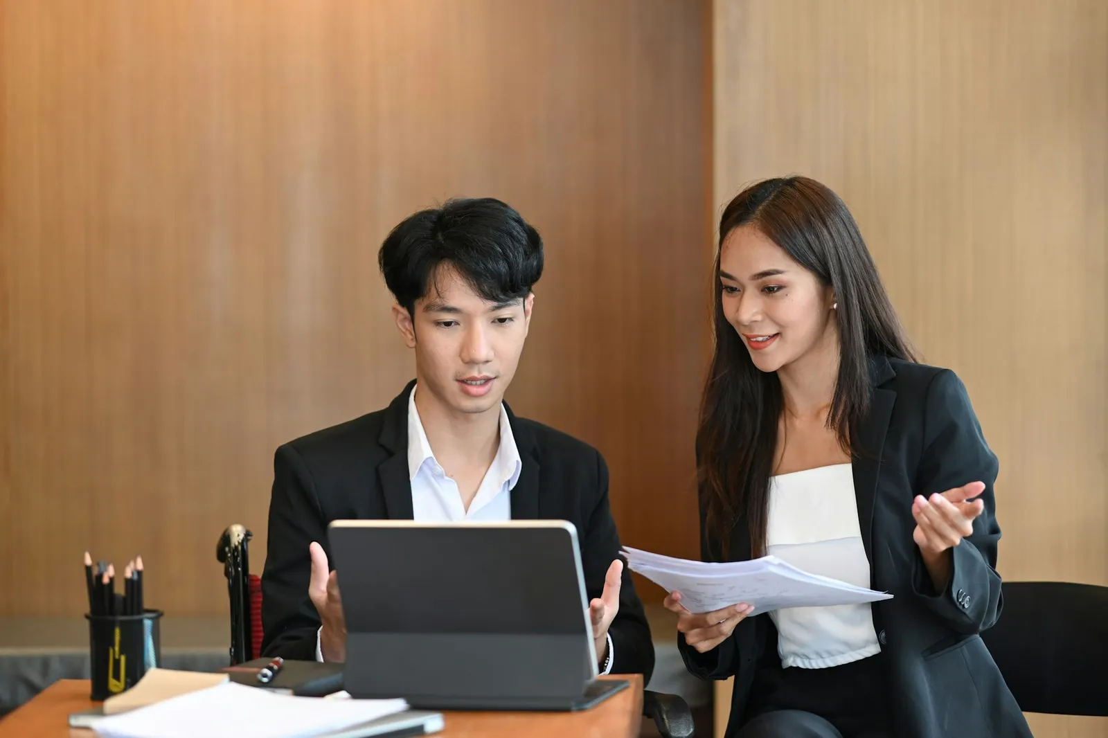 Registering company